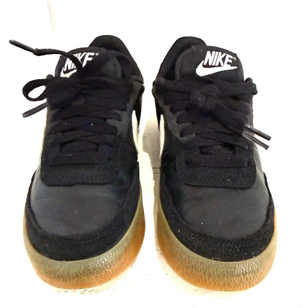 Nike Killshot 2 Womens 5.5 Black Leather Gum Sole Tennis Shoes Retro Low Sneaker